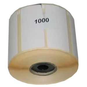 Etiketten f. Epson TM-L60: 56x25mm leicht abziehbar